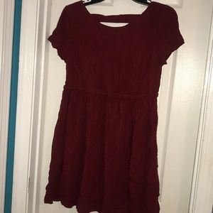 Red baby doll dress from forever 21